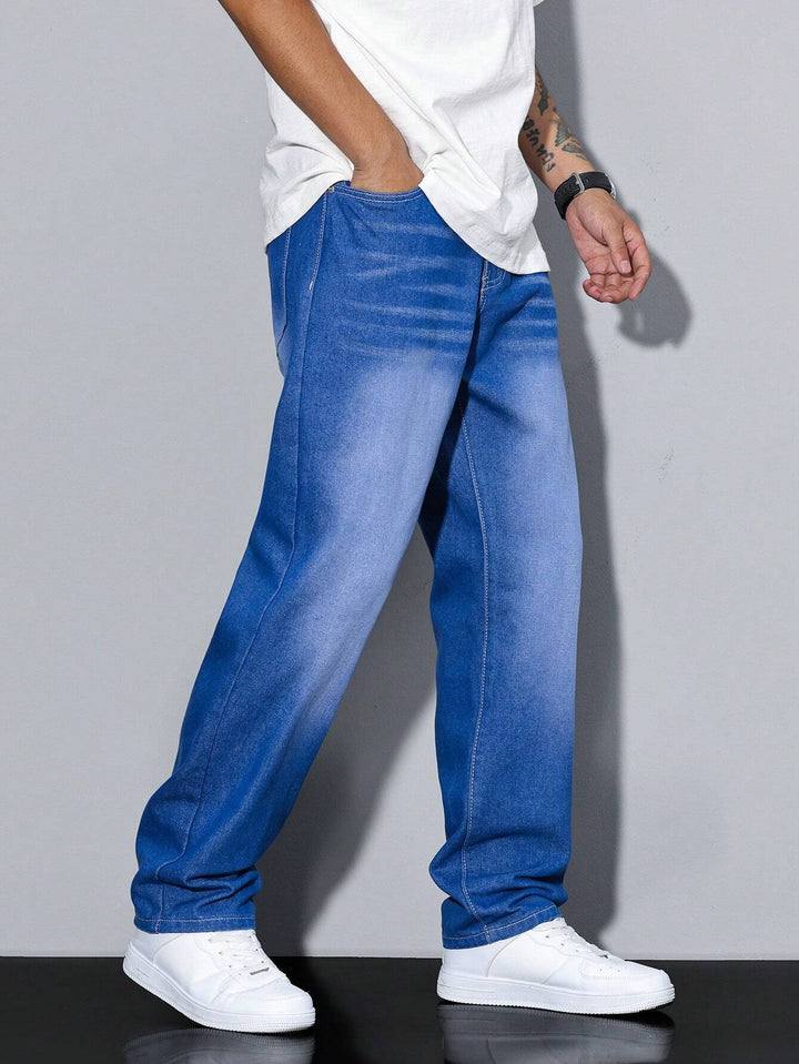 Men’s Straight Jeans | Washed