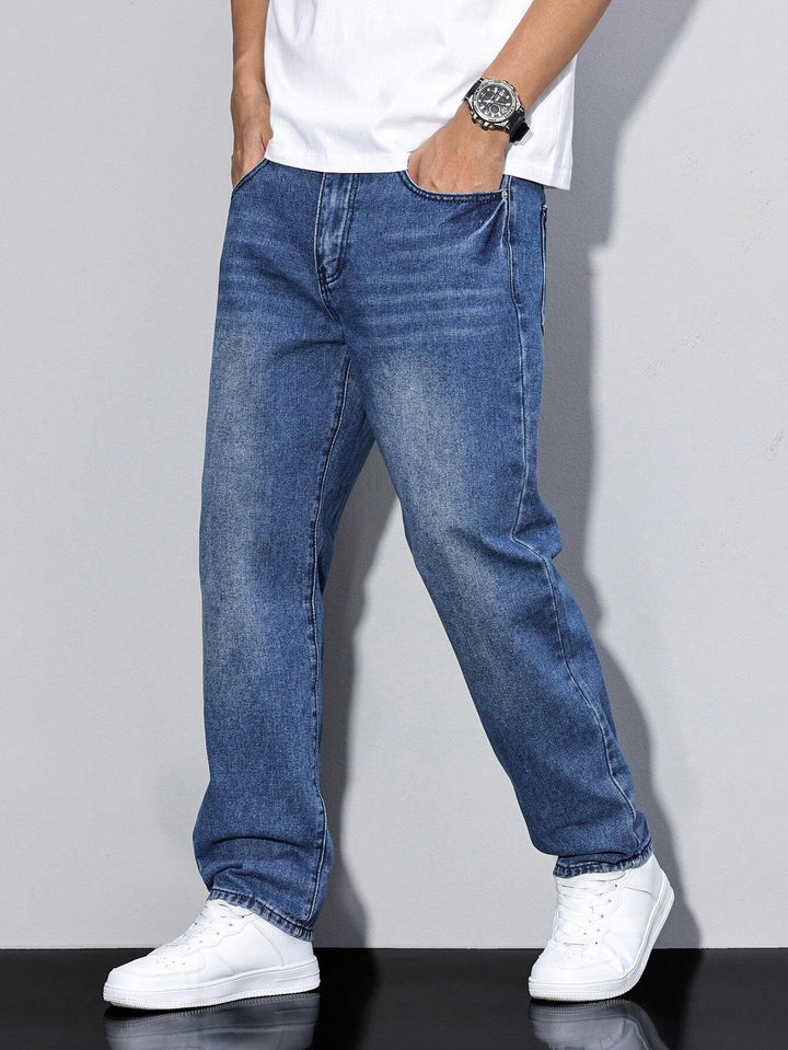 Men’s Straight Jeans | Washed