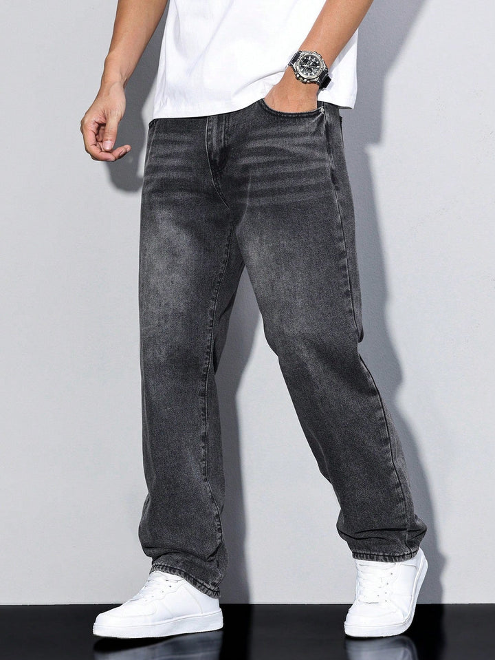 Men’s Straight Jeans | Washed