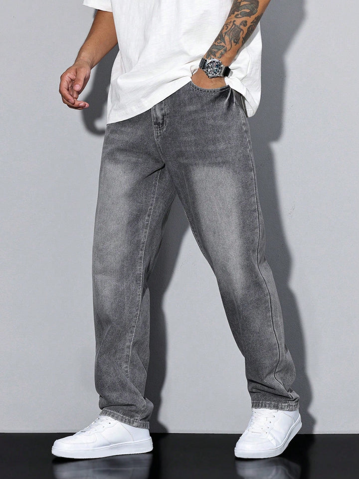 Men’s Straight Jeans | Washed