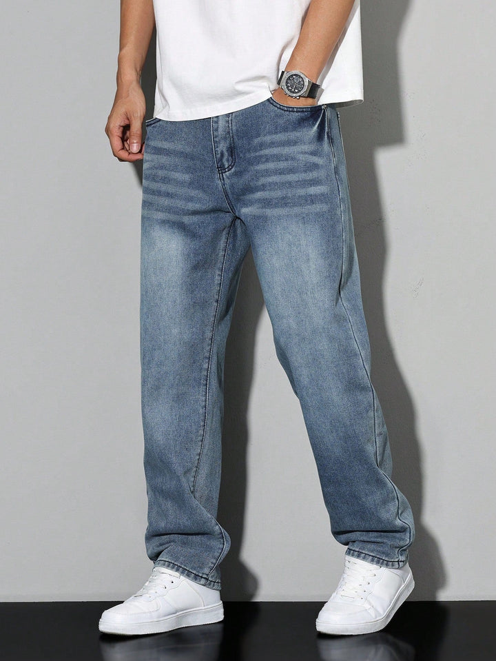 Men’s Straight Jeans | Washed