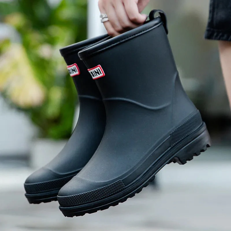 Women’s Mid-Calf Rain Boots | Slip-On