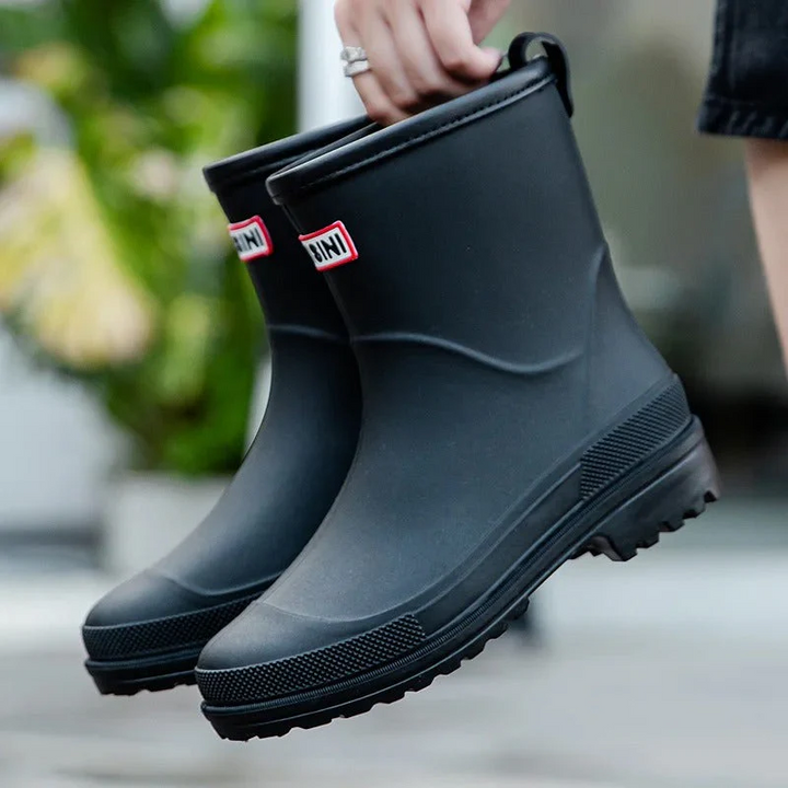 Women’s Mid-Calf Rain Boots | Slip-On