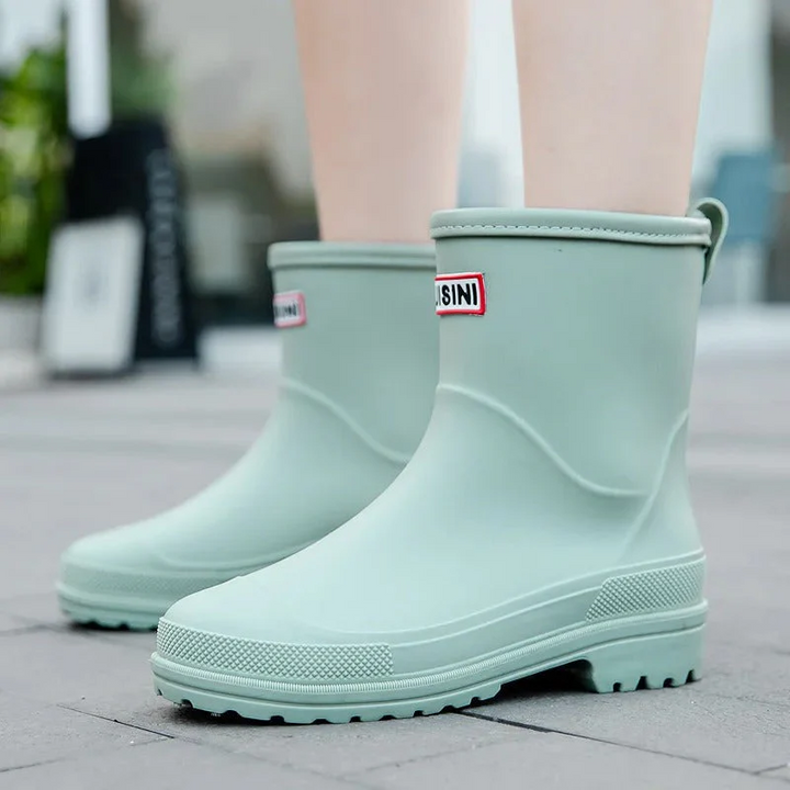 Women’s Mid-Calf Rain Boots | Slip-On