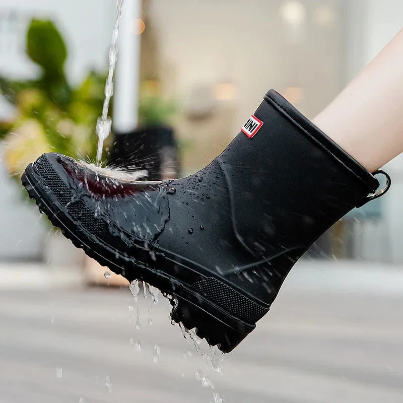 Women’s Mid-Calf Rain Boots | Slip-On