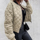 Women’s Quilted Bomber Jacket | Casual