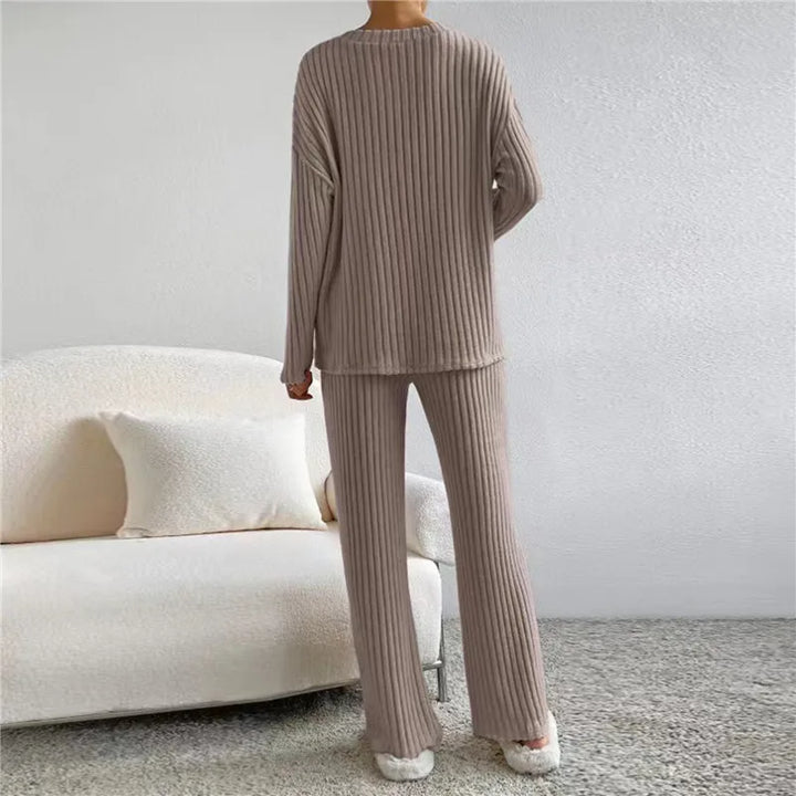 Women’s Ribbed Lounge Set | Relaxed Fit