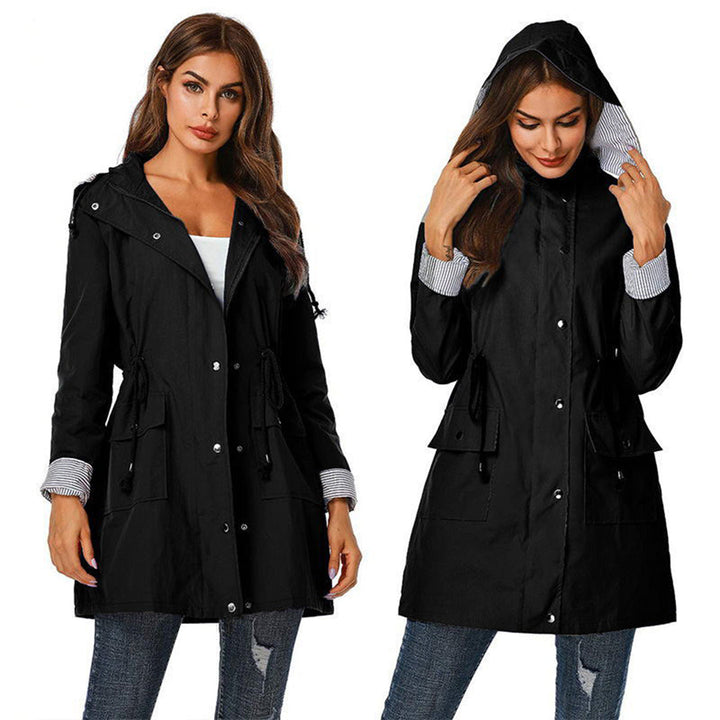Women’s Adjustable Raincoat | Hooded