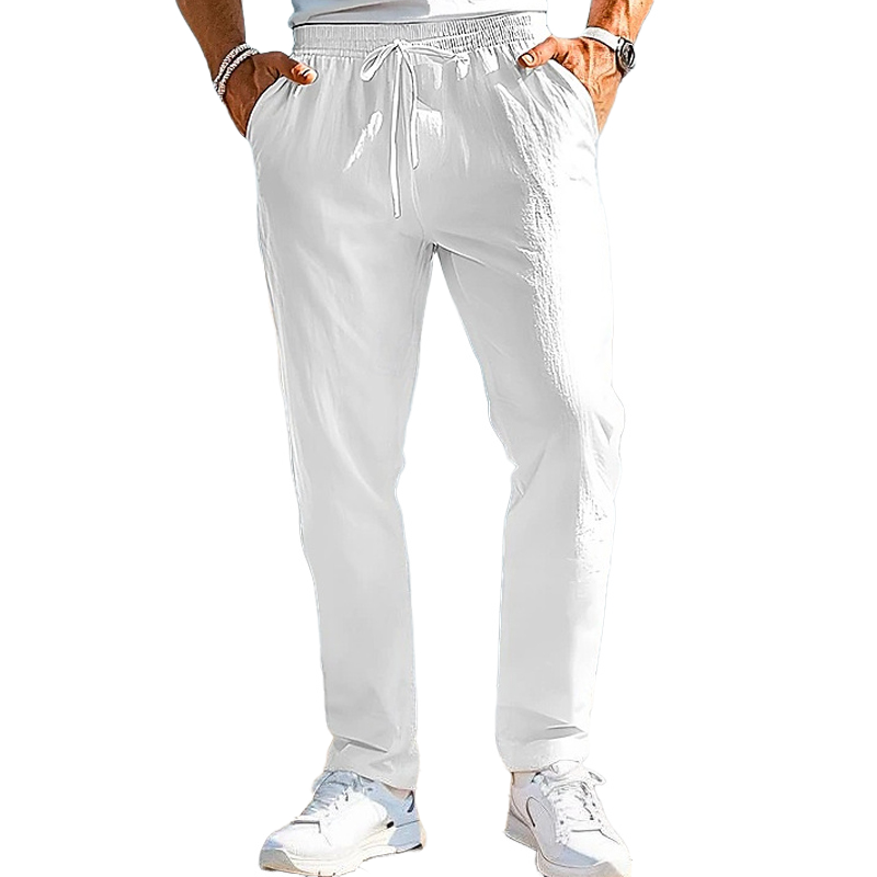 Grayson - Casual solid color pants for men