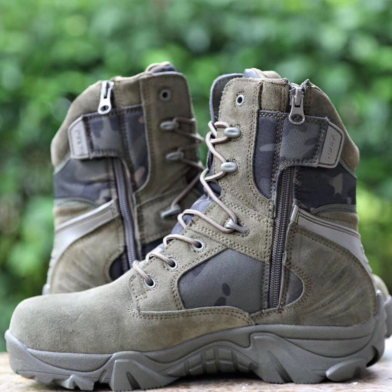Men’s Tactical Outdoor Boots | Combat Style