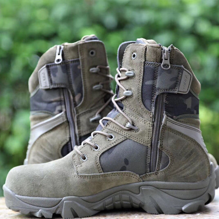 Men’s Tactical Outdoor Boots | Combat Style