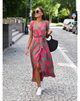 Women’s Short Sleeve Wrap Dress | Maxi