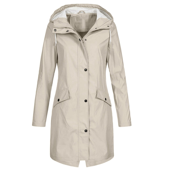 Women’s Long Rain Jacket | Windproof