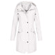 Women’s Long Rain Jacket | Windproof