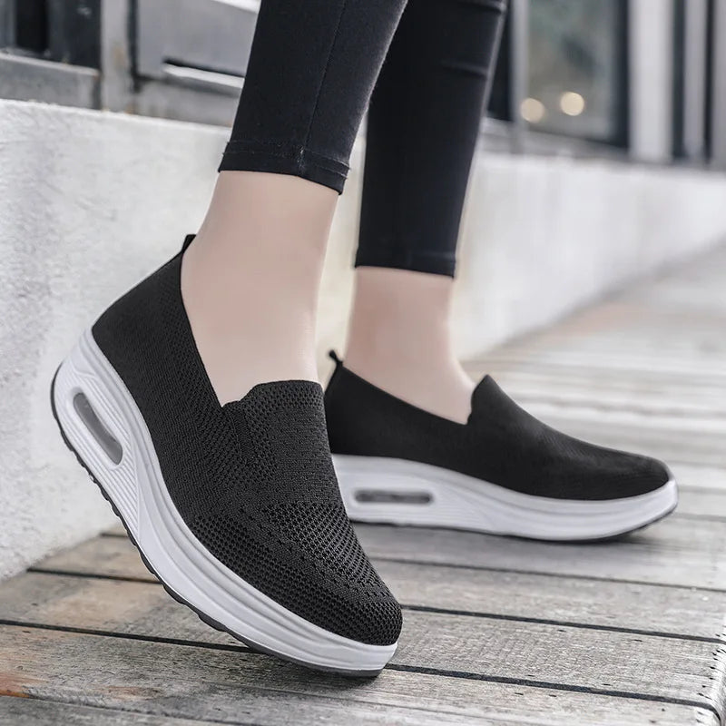 Women’s Slip-On Platform Sneakers | Orthopaedic