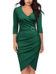 Women’s Elegant Belted Dress | Midi