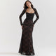Women’s Lace Evening Dress | Maxi