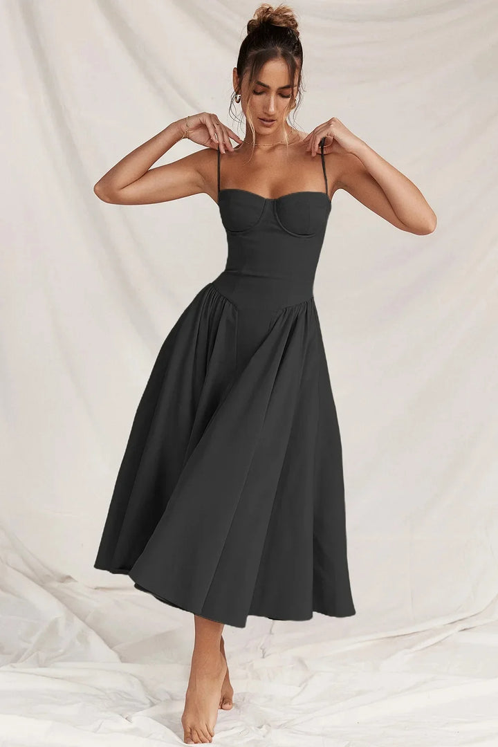 Women’s Corset Evening Dress | Midi
