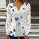 Women’s Long Sleeve Blouse | Floral
