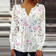 Women’s Long Sleeve Blouse | Floral