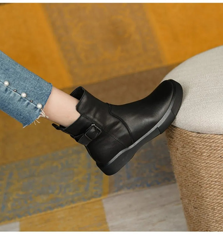 Women’s Ankle Boots | Side Buckle