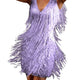 Women’s Fringe Party Dress | Mini