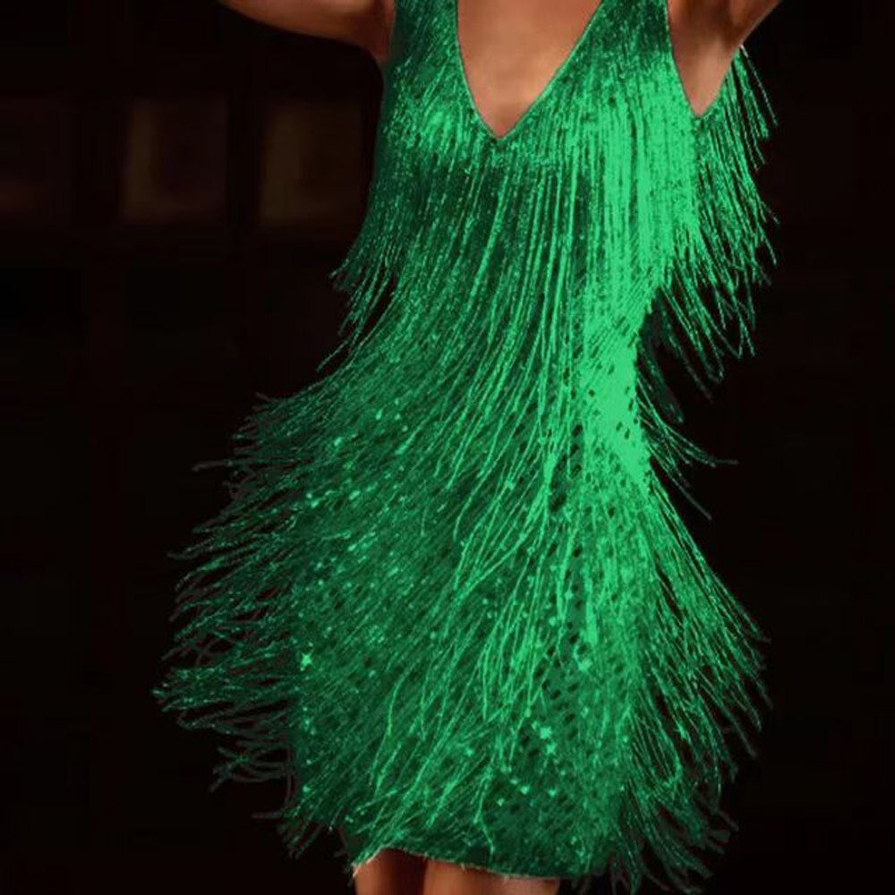 Women’s Fringe Party Dress | Mini