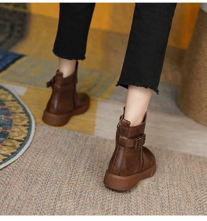 Women’s Ankle Boots | Side Buckle