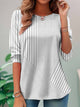 Women’s Long Sleeve Striped Top | Casual