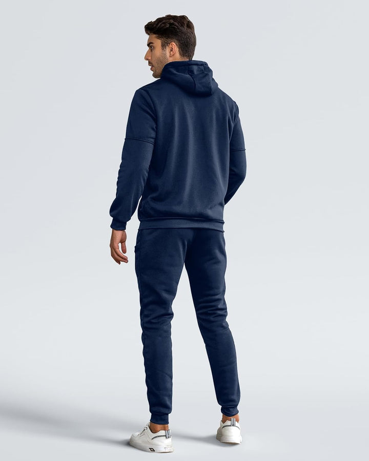 Men’s Hoodie Tracksuit Set | Zip-Up Jacket & Joggers