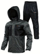 Men’s Long Hooded Raincoat | Waterproof Trench Style