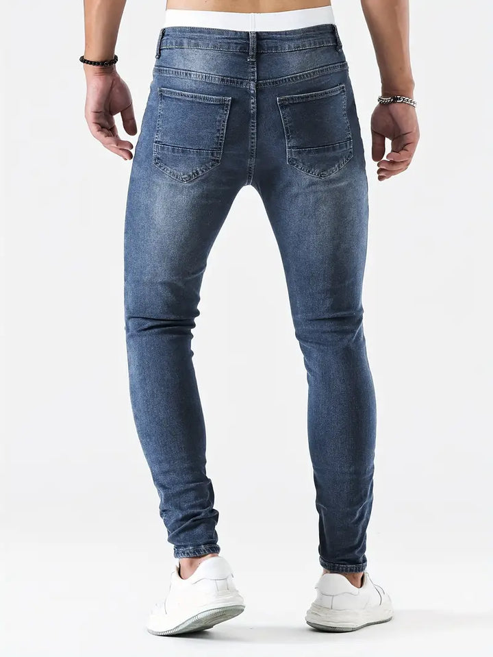 Men’s Ripped Skinny Jeans | Distressed