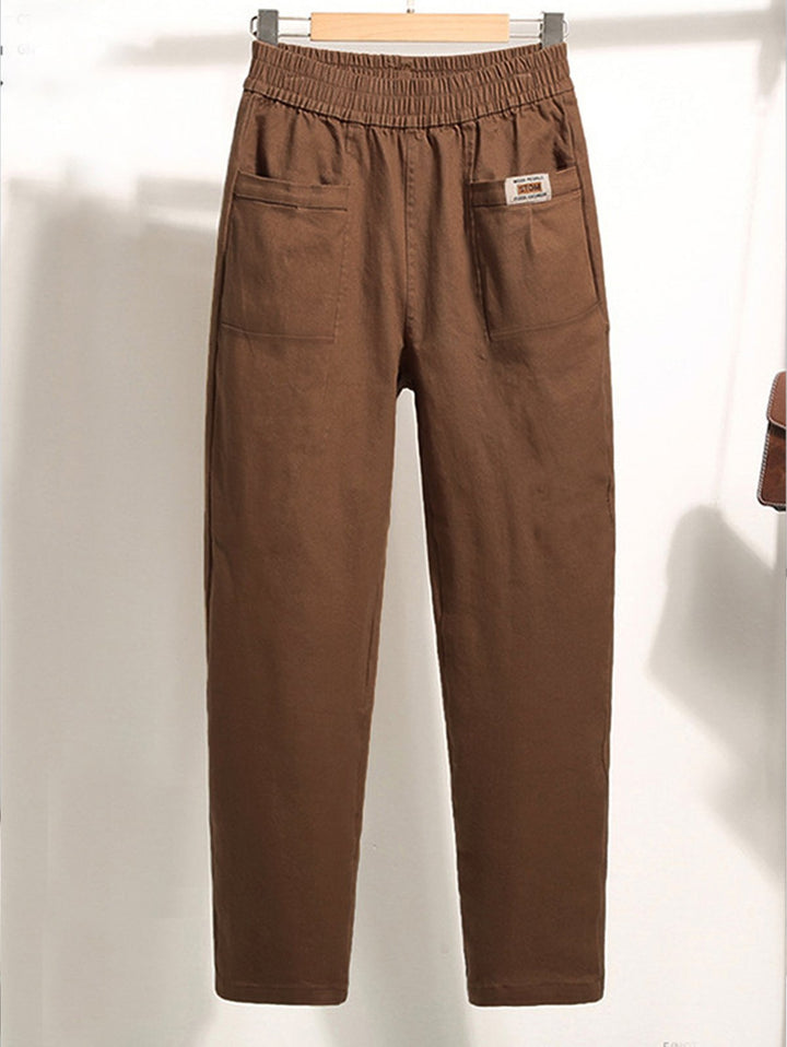 Women’s Casual Tapered Pants | High Waist