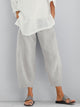 Women’s Loose Cropped Pants | Wide Leg