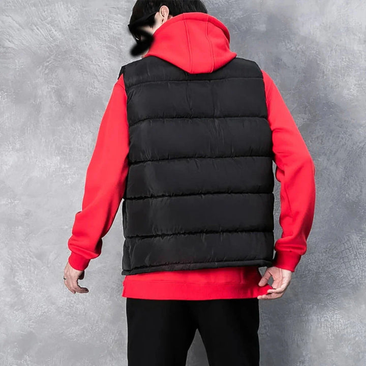 Men’s Zip-Up Vest | Quilted Puffer
