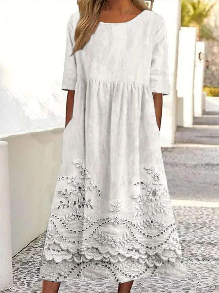 Women’s Summer Printing Dress | Midi