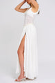 Women’s Corset Slit Dress | Maxi