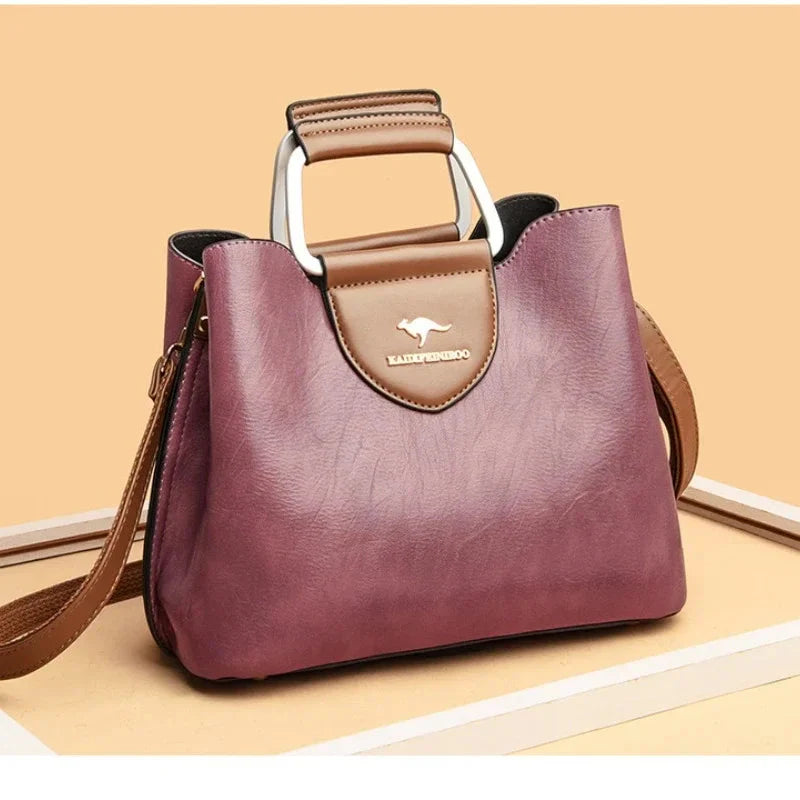 Women's Elegant Handbag | Structured Handle