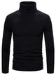 Men’s Ribbed Knit Jumper | Turtleneck