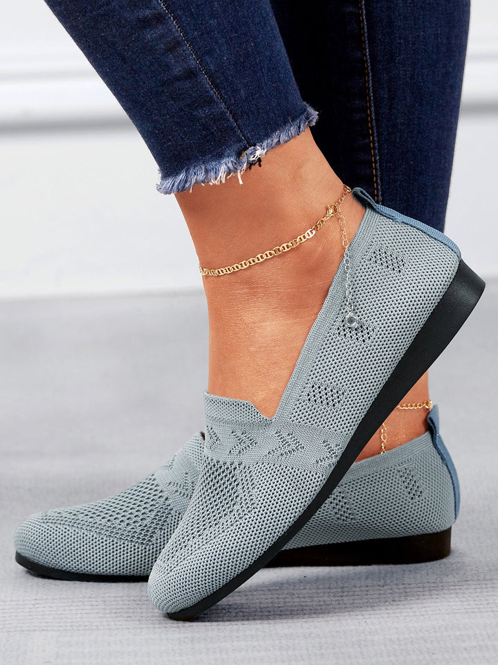 Women’s Orthopaedic Knit Slip-On Loafers | Lightweight