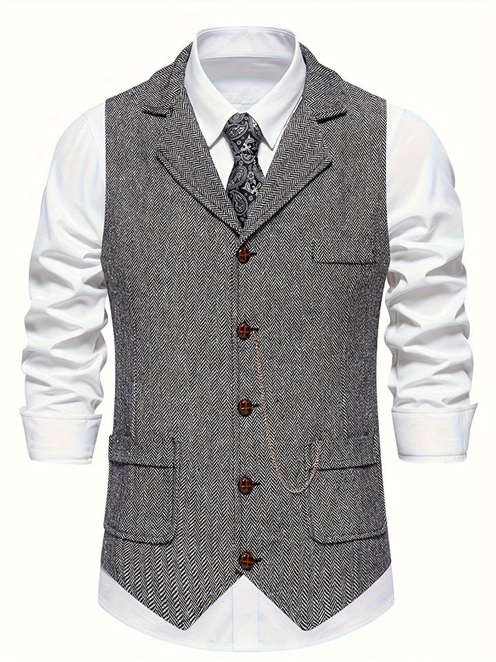 Dylan - Men's Sleeveless Blazer