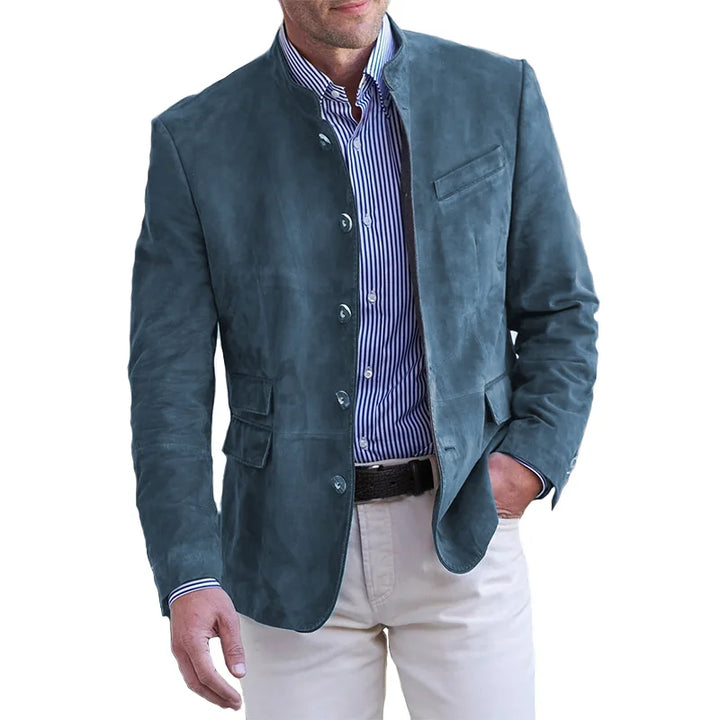 Men’s Smart Casual Blazer | Stand Collar