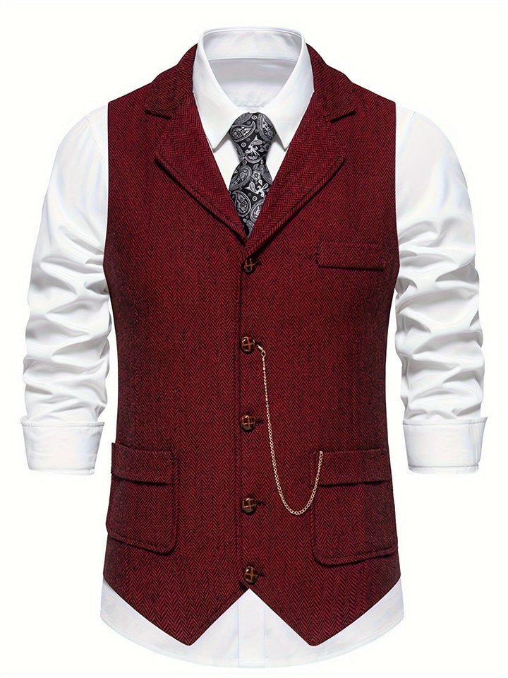 Dylan - Men's Sleeveless Blazer