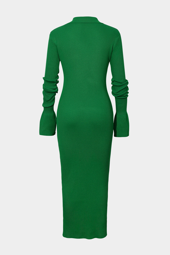 Women’s Long Sleeve Ribbed Dress | Maxi