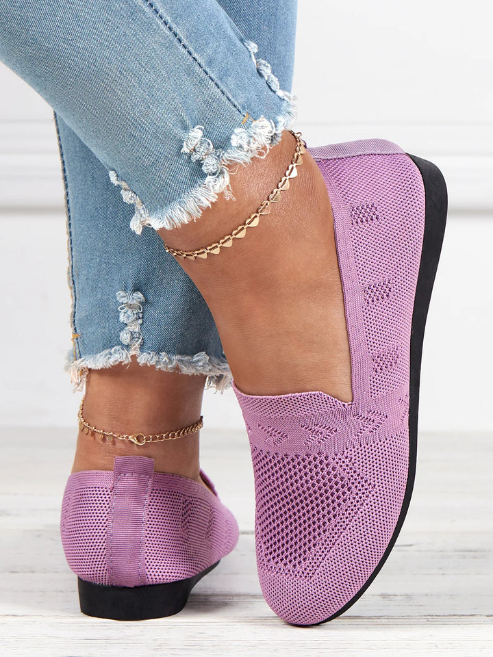 Women’s Orthopaedic Knit Slip-On Loafers | Lightweight
