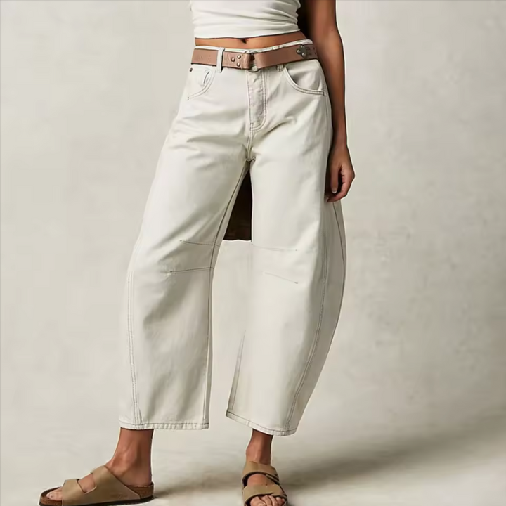 Women’s Leopard Print Pants | Wide Leg