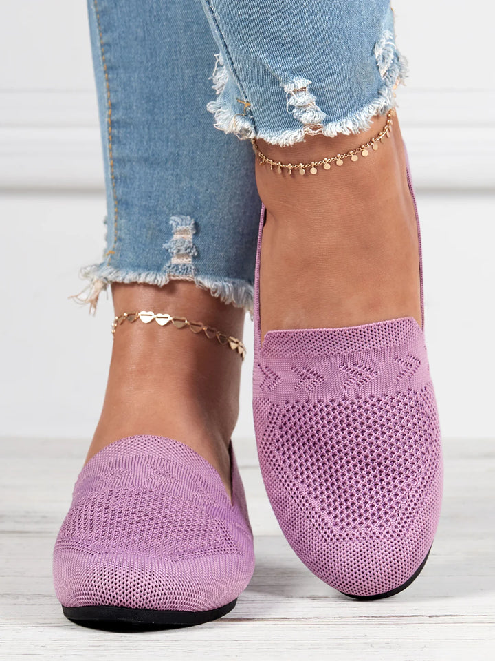 Women’s Orthopaedic Knit Slip-On Loafers | Lightweight