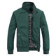 Men's Lightweight Jacket with Zip | Stand-Up Collar