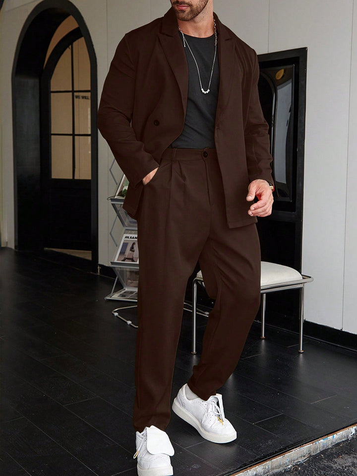 Men’s Two-Piece Suit | Slim Fit Blazer & Trousers
