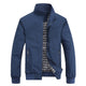 Men's Lightweight Jacket with Zip | Stand-Up Collar